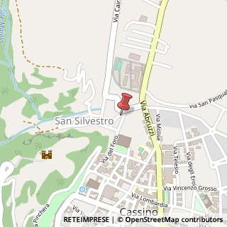 Mappa Largo santo spirito 7, 03043 Cassino, Frosinone (Lazio)