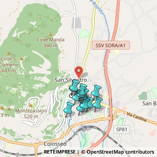 Mappa Via San Giacomo, 03043 Cassino FR, Italia (0.84417)