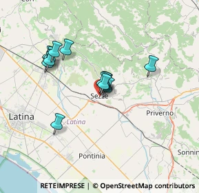 Mappa 04018 Sezze LT, Italia (6.06)