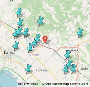 Mappa 04018 Sezze LT, Italia (10.15941)