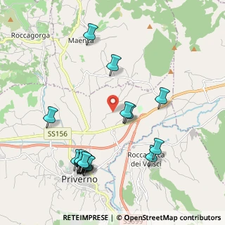 Mappa Via Spadelle - Montalcide, 04015 Priverno LT, Italia (2.4885)