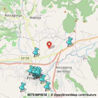 Mappa Via Spadelle - Montalcide, 04015 Priverno LT, Italia (3.05083)