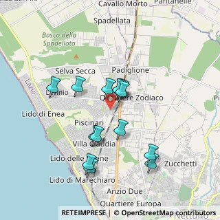 Mappa Via Angelo Poliziano, 00042 Anzio RM, Italia (1.64857)