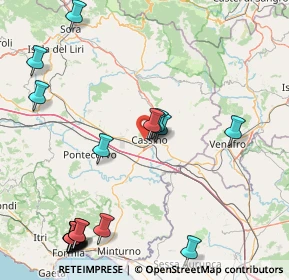 Mappa Montecassino, 03043 Cassino FR, Italia (23.0155)