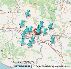 Mappa Montecassino, 03043 Cassino FR, Italia (9.65)