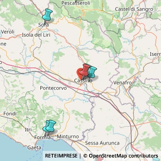Mappa Montecassino, 03043 Cassino FR, Italia (29.60167)
