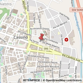 Mappa Via degli Eroi, 161, 03043 Cassino, Frosinone (Lazio)
