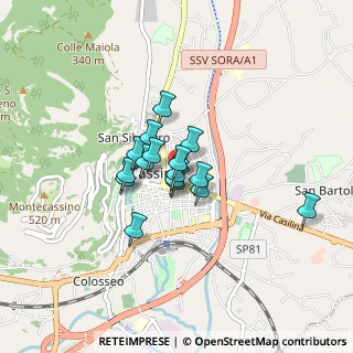 Mappa Via Lombardia, 03043 Cassino FR, Italia (0.55563)