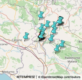 Mappa SS 85 Venafrana km. 22+800, 86079 Venafro IS, Italia (9.554)