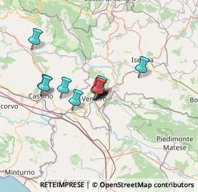 Mappa SS 85 Venafrana km. 22+800, 86079 Venafro IS, Italia (9.49083)