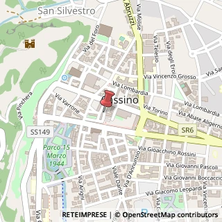 Mappa Piazza A. Labriola,  62, 03043 Cassino, Frosinone (Lazio)