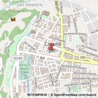 Mappa Piazza Antonio Labriola, 45, 03043 Cassino, Frosinone (Lazio)