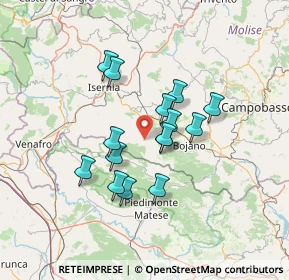 Mappa Cantalupo Nel Sannio, 86092 Roccamandolfi IS, Italia (11.39867)