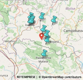 Mappa Cantalupo Nel Sannio, 86092 Roccamandolfi IS, Italia (12.36091)