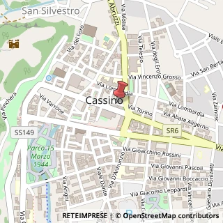 Mappa Via P. Falese, 9, 03043 Cassino, Frosinone (Lazio)