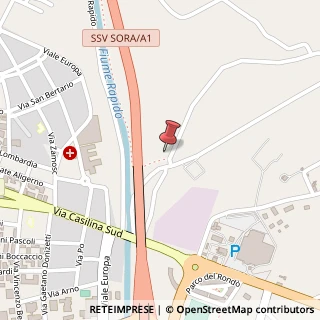 Mappa Via Pescarola, 03043 Cassino, Frosinone (Lazio)