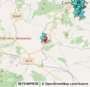Mappa Via Leonardo da Vinci, 86019 Vinchiaturo CB, Italia (8.091)
