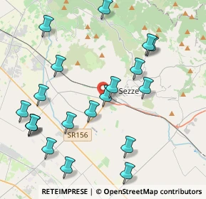 Mappa Via Archi, 04018 Sezze LT, Italia (4.9615)