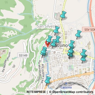 Mappa Via Enrico Toti, 03043 Cassino FR, Italia (0.51467)