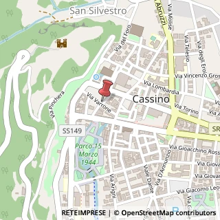 Mappa 03043 Cassino FR, Italia, 03043 Cassino, Frosinone (Lazio)