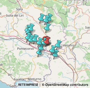 Mappa Via Berlino, 03043 Cassino FR, Italia (9.6195)