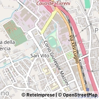 Térkép Cava de' Tirreni