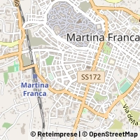 Térkép Martina Franca