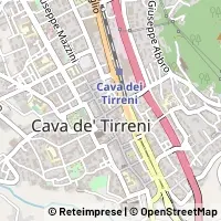 Mapa Cava de' Tirreni