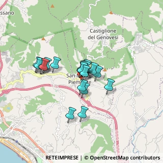 Mappa Via E. Ricciardi, 84090 San Mango Piemonte SA, Italia (1.248)