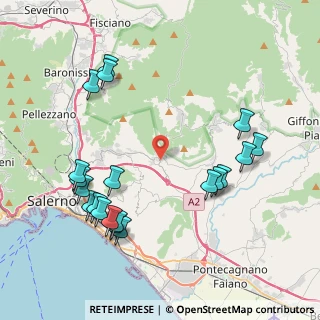 Mappa Via E. Ricciardi, 84090 San Mango Piemonte SA, Italia (5.0105)