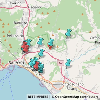Mappa Via E. Ricciardi, 84090 San Mango Piemonte SA, Italia (4.325)