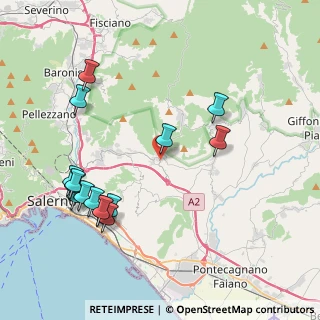 Mappa Via E. Ricciardi, 84090 San Mango Piemonte SA, Italia (4.914)