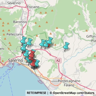 Mappa Via E. Ricciardi, 84090 San Mango Piemonte SA, Italia (4.132)