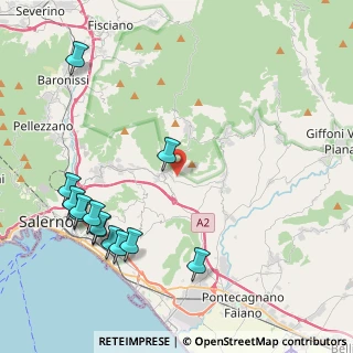 Mappa Via Piedimonte, 84090 San Mango Piemonte SA, Italia (5.55231)