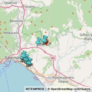 Mappa Via Piedimonte, 84090 San Mango Piemonte SA, Italia (4.43727)