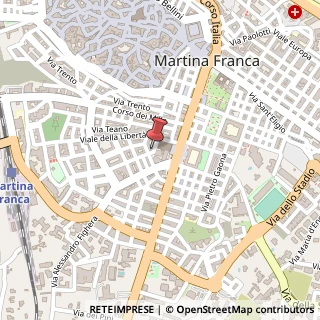 Mappa Via San G. Emiliani, 16, 74015 Martina Franca, Taranto (Puglia)