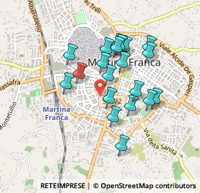 Mappa Via De Mita Oronzo, 74015 Martina Franca TA, Italia (0.4075)