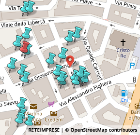 Mappa Via Oronzo de Mita, 74015 Martina Franca TA, Italia (0.05)