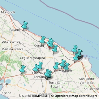 Mappa Viale Senatore, 72012 Carovigno BR, Italia (17.913)