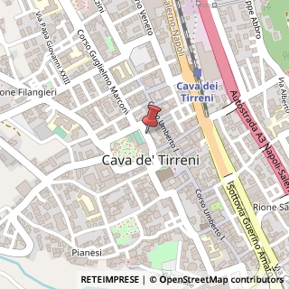 Mappa Via cuomo tommaso 39, 84013 Cava de' Tirreni, Salerno (Campania)