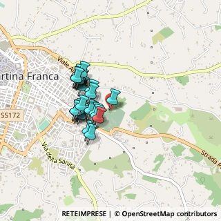 Mappa Via Ceglie Zona L, 74015 Martina Franca TA, Italia (0.34444)
