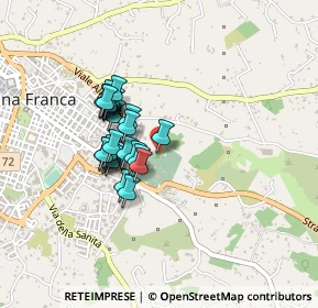 Mappa Via Ceglie Zona L, 74015 Martina Franca TA, Italia (0.34444)