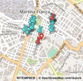 Mappa Viale Carella, 74015 Martina Franca TA, Italia (0.204)
