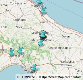 Mappa Viale Carella, 74015 Martina Franca TA, Italia (11.38583)