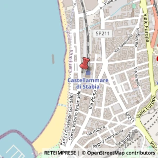 Mappa Corso Alcide de Gasperi, 7, 80053 Castellammare di Stabia, Napoli (Campania)