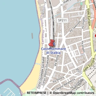 Mappa Piazza Giacomo Matteotti, 38, 80053 Castellammare di Stabia, Napoli (Campania)