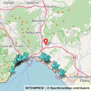 Mappa Via dei Sanniti, 84135 Salerno SA, Italia (6.2665)