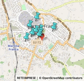 Mappa Via Montegrappa, 74015 Martina Franca TA, Italia (0.27545)