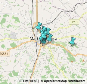 Mappa Via Montegrappa, 74015 Martina Franca TA, Italia (0.66455)