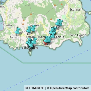 Mappa Via Giorgio Corafà, 80070 Barano D'ischia NA, Italia (1.4665)